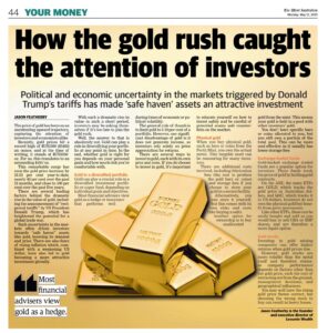 How the gold rush caught the attention of investors